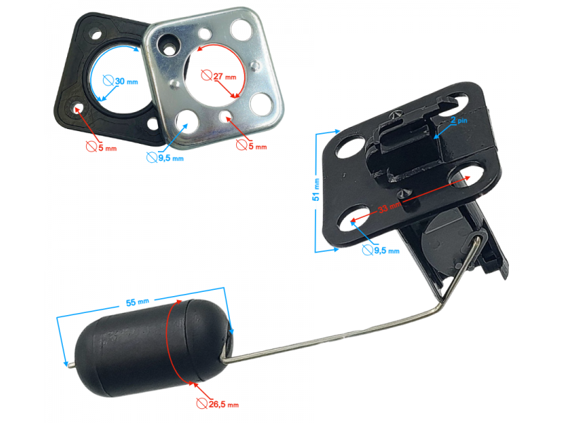 Fuel level sensor Braver 300