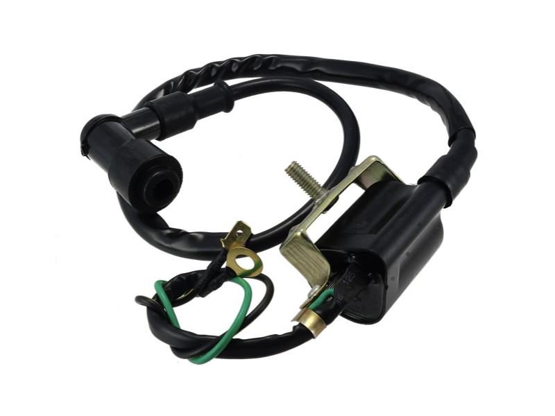 High-voltage coil for 4T moped