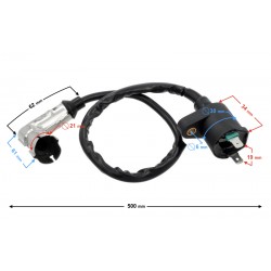 High-voltage coil for motorcycle FNX