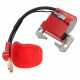 Ignition coil for Pocket 50cc, red Ignition coil for Pocket 50cc, red