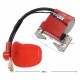 Ignition coil for Pocket 50cc, red Ignition coil for Pocket 50cc, red