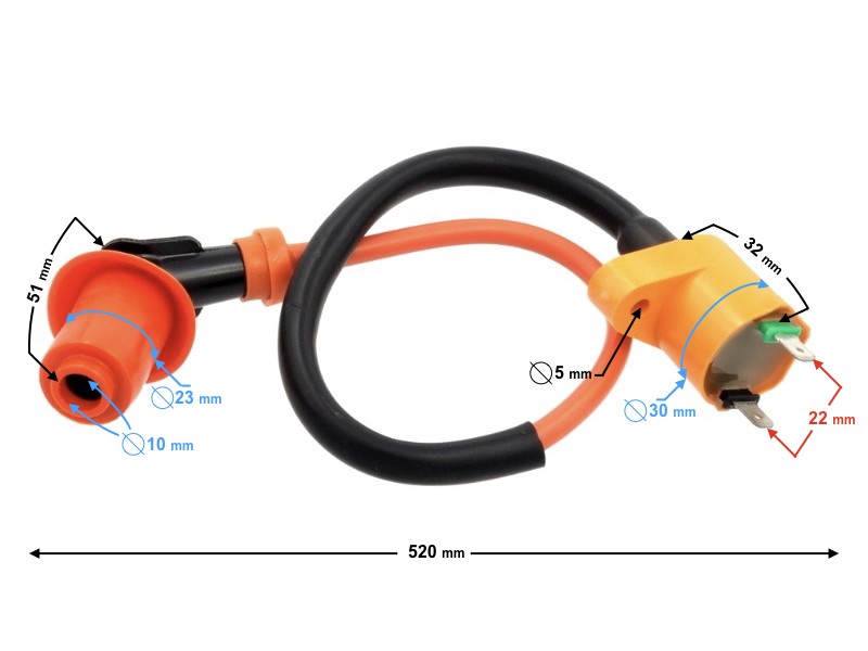 HV coil for 4T scooter , TUNING