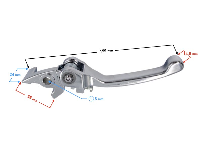 Handbrake lever CRF70 cross