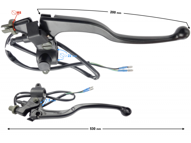 (WHOLESALE) ATV Road Hunter 200 handbrake lever