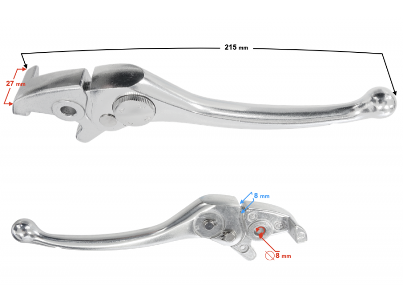 (WHOLESALE) X-trail 125 front brake lever