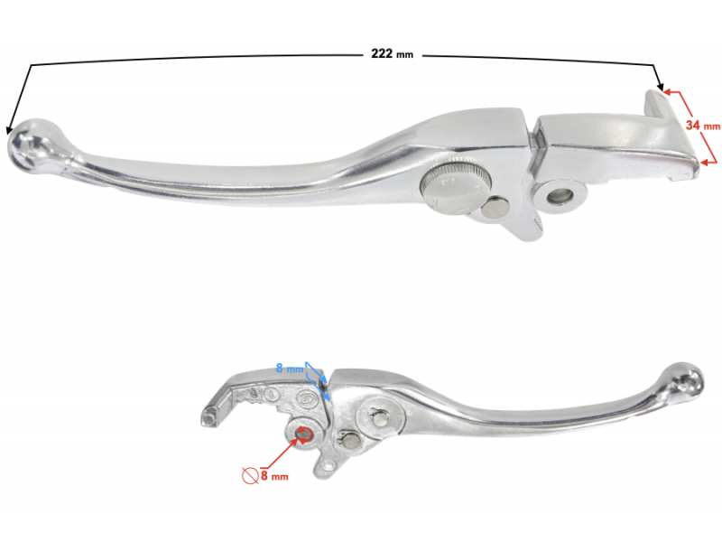 (WHOLESALE) X-trail 125 Rear Brake Lever
