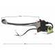 Left rear brake hand lever for scooter