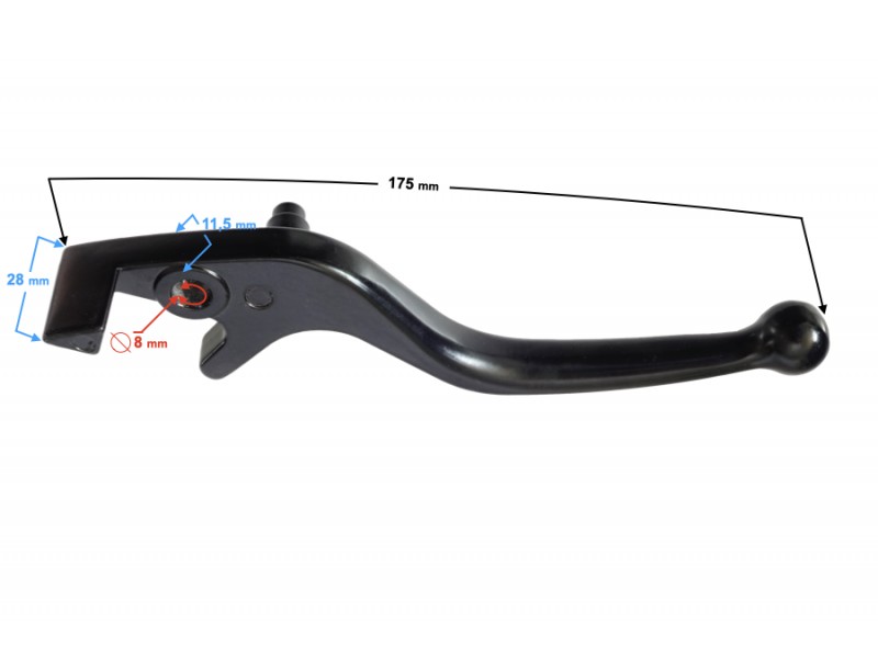 Left Brake lever Pentora