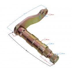 Brake adjustment lever for motorcycle Blade 125