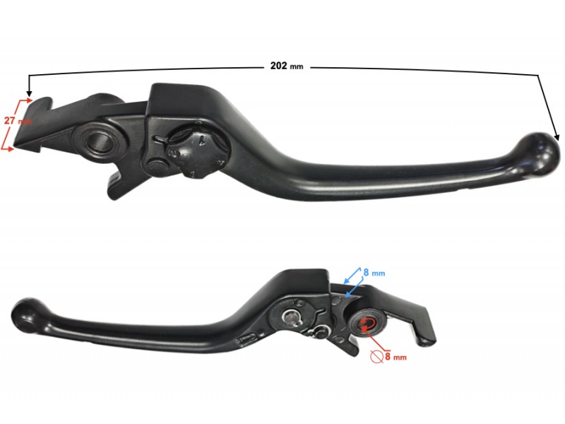 (WHOLESALE) Brake lever front Stratos 125