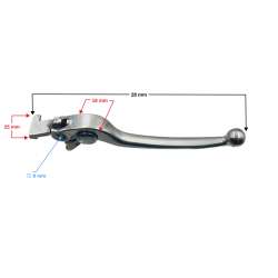 (WHOLESALE) Brake lever front VOGE 625DSX (271720252-0001)