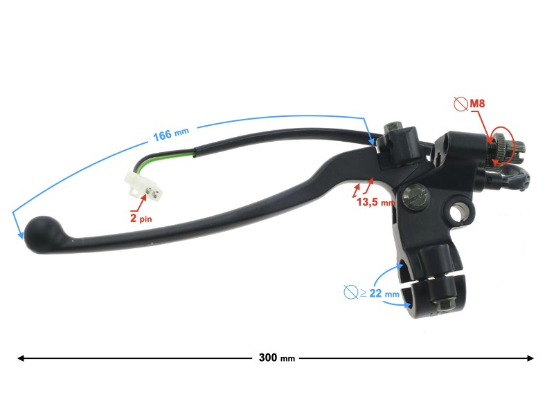 TRES rear brake lever
