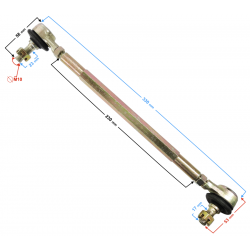 Steering rod for ATV125-9 and ATV125-X