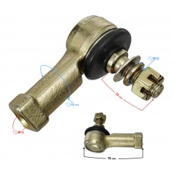 Steering rod ends 12mm / 12mm ATV L