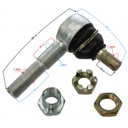 Tie rod end M12xM14 Tie rod end M12xM14