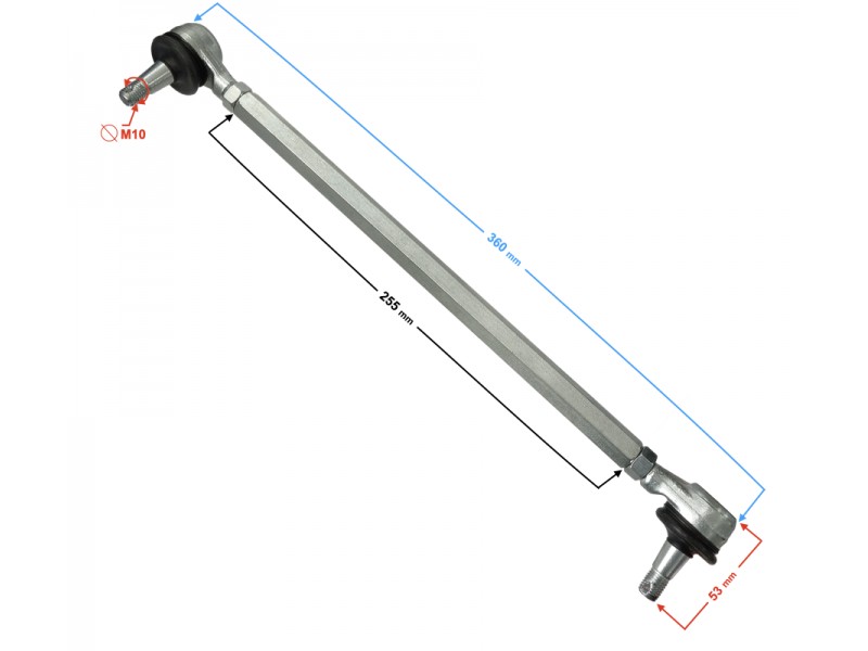 Pentora steering rack