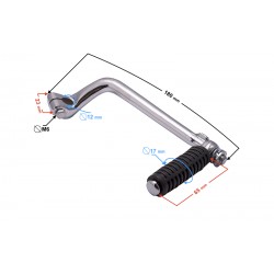 Kickstarter lever for 110cc BTS-engine Kickstarter lever for 110cc BTS-engine