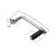 Kickstarter lever for 110cc BTS-engine