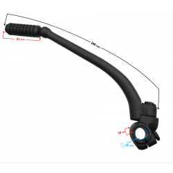 Starter Lever Silver Classic 125