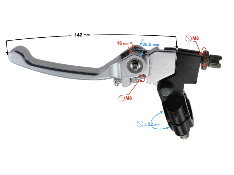 Clutch lever for Cross CRF 70 Clutch lever for Cross CRF 70