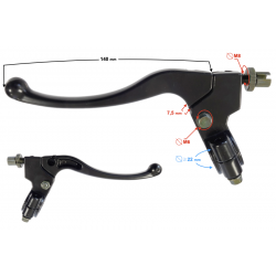 Clutch lever for Bashan 200 quad