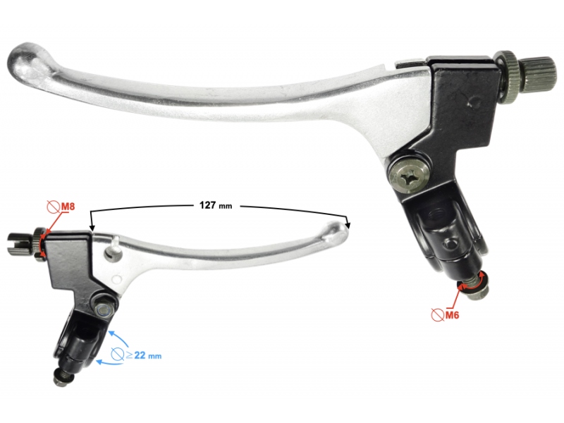 (WHOLESALE) Clutch lever NXT125