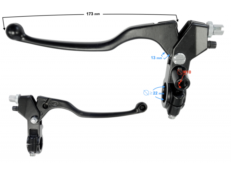 (WHOLESALE) Clutch lever for FR 2 moped