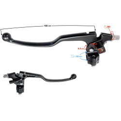 (WHOLESALE) Clutch lever Naked 50 (WHOLESALE) Clutch lever Naked 50
