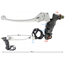 (WHOLESALE) Clutch Lever VOGE 525DSX Euro 5 (271510212-0001)
