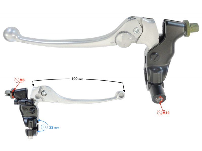 (WHOLESALE) Clutch lever VOGE 525ACX (271510209-0002)