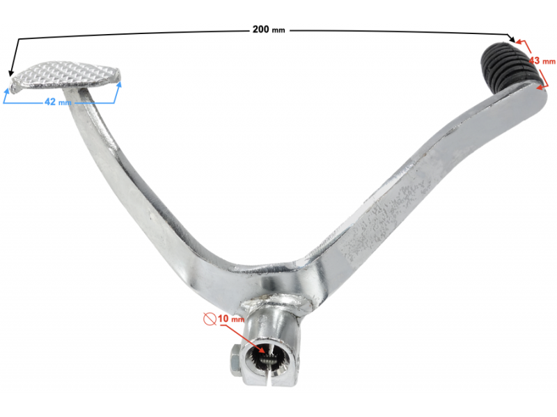 Gear shift lever ATV Thor/Rocky 125