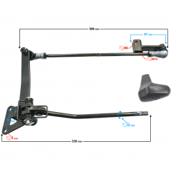 ATV Raze 200 Gear Shift Lever