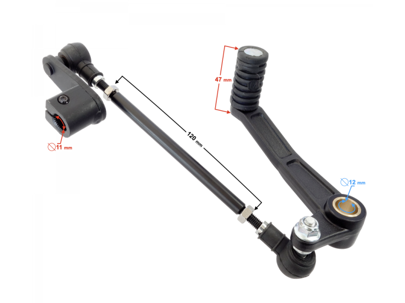 Gear lever Stratos 125