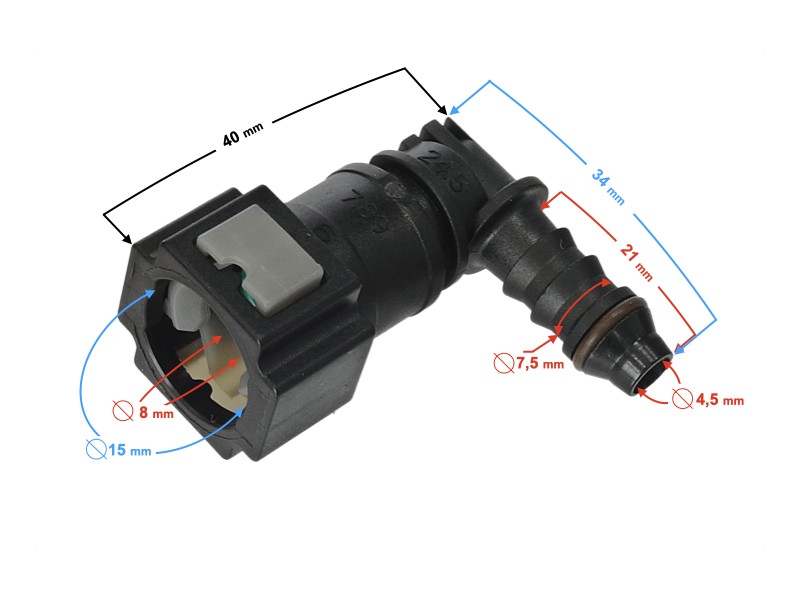 Fuel connection FR Fuel connection FR