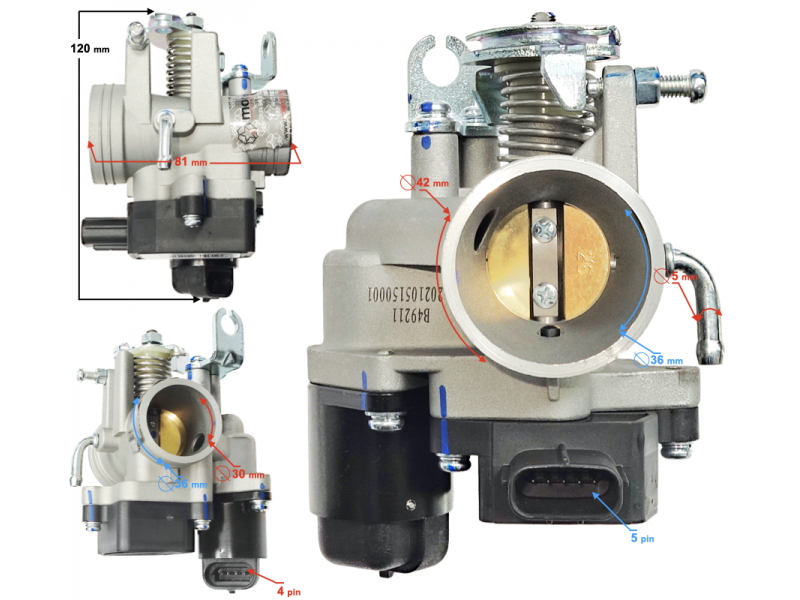 Hyper 125 Throttle E5