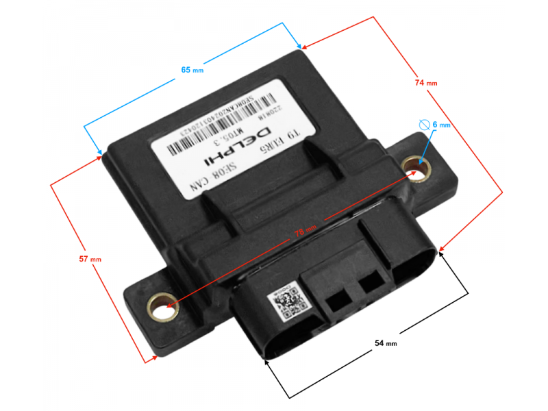 ECU - Delphi injection controller (B-max E4, Falcon 125cc) ECU - Delphi injection controller (B-max E4, Falcon 125cc)