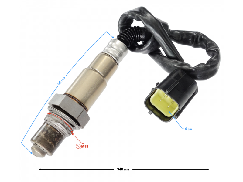 VOGE 300 / 500 / 525 / 650 lambda sensor