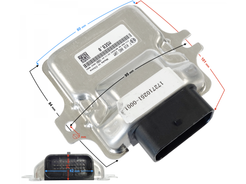 ECU controller VOGE SR125