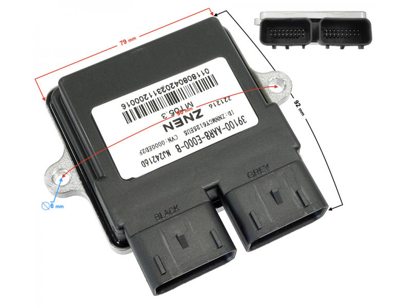 ECU injection controller Delphi Falcon 125cc