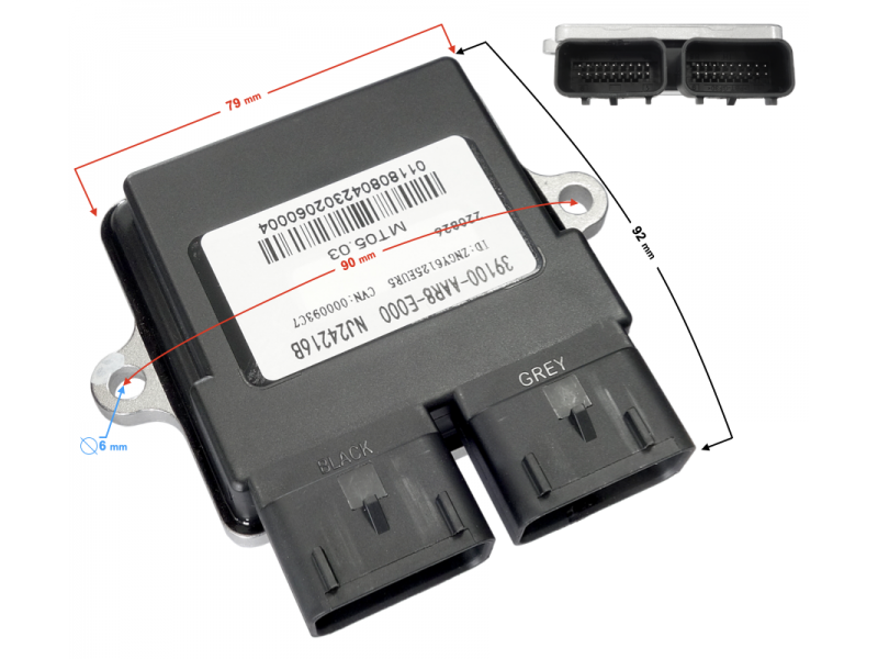 ECU controller Falcon 125 (E5)