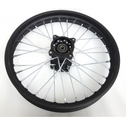 Rear steel rim Black BXF 150