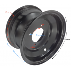 ATV Raptor 125 Front Rim ATV Raptor 125 Front Rim