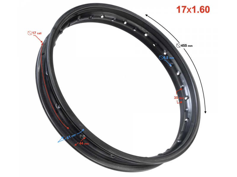 Front rim CROSS NXT125