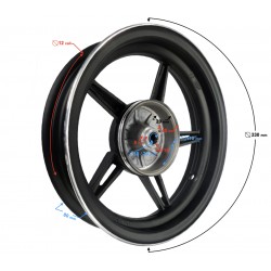 Rear rim , Active Rear rim , Active