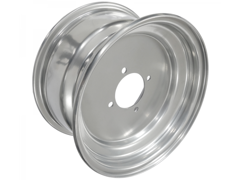Silver front rim 10x5,5 (90mm) ATV