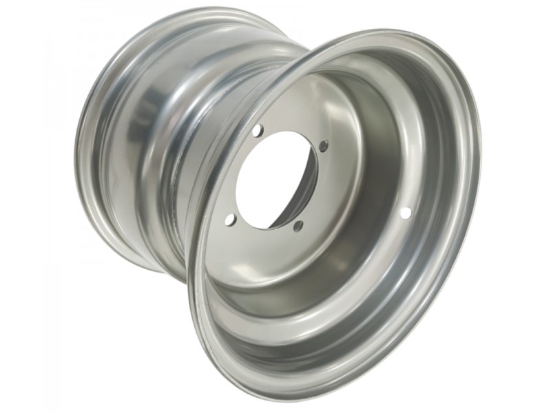Silver rear rim 10x8 (110mm) ATV
