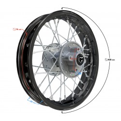 Rear rim 161,85 (67mm spacing) Dirt bike Rear rim 161,85 (67mm spacing) Dirt bike