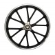 Black front rim 10x2,5 (42mm spacing) Mini Dirt bike 49cc