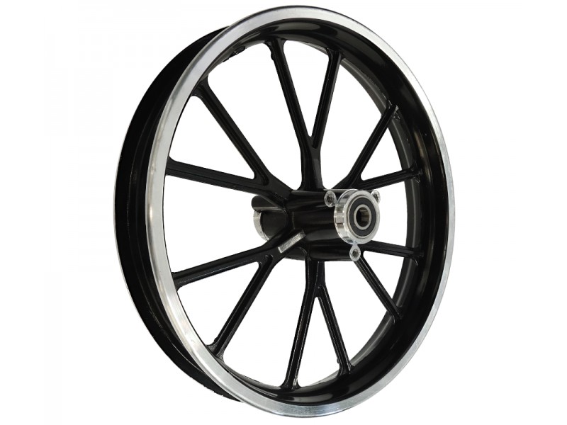 Black front rim 10x2,5 (42mm spacing) Mini Dirt bike 49cc