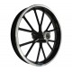 Black front rim 10x2,5 (42mm spacing) Mini Dirt bike 49cc